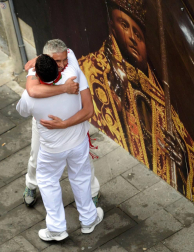 Imágenes del quinto encierro de San Fermín