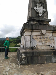 Fotos de la ruta del castillo de Amaiur (Navarra).