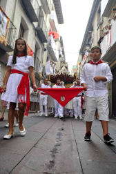 Imágenes de la procesión en honor a la Virgen de la Nieva.
