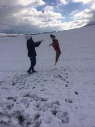 Fotos de la nieve enviadas por los lectores