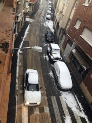 El puerto de Urbasa continúa cerrado y en la autovía del Camino hay problemas para circular