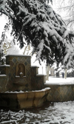 Estampas de todos los rincones de Navarra bajo el manto blanco caído el último día de febrero.