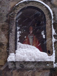 Estampas de todos los rincones de Navarra bajo el manto blanco caído el último día de febrero.