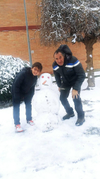 Estampas de todos los rincones de Navarra bajo el manto blanco caído el último día de febrero.