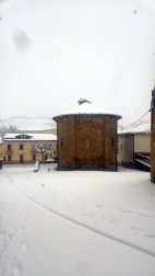 Estampas de todos los rincones de Navarra bajo el manto blanco caído el último día de febrero.