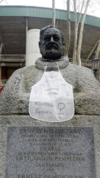 Imágenes enviadas por los lectores de Diario de Navarra de los actos relacionados con la conmemoración del Día Internacional de la Mujer.