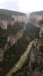Temporal de lluvia en Navarra