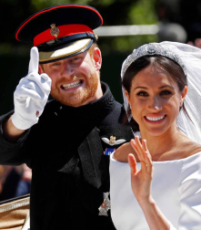 Imágenes de la boda real de Enrique y Meghan