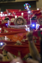 Fotos del 'Pobre de mí' con el que Pamplona despide los Sanfermines 2018