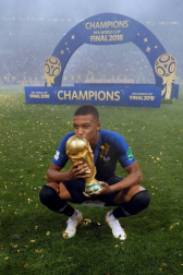 Galería de fotos de la final entre Francia y Croacia