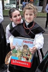 Este sábado al mediodía comenzaron las fiestas de Santiago que organiza cada año el Lar Gallego de Pamplona