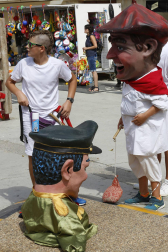 Imágenes del cohete de fiestas de Miranda de Arga 2018