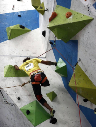 Campeonato de España de Paraescalada celebrado en Berrioplano.