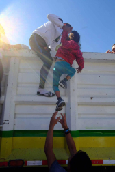 Así es la denominada 'carava migrante'. Miles de emigrantes centroamericanos huyen de la violencia de sus países hacia la frontera con Estados Unidos.