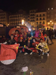 Pamplona vuelve a recibir el año disfrazada.