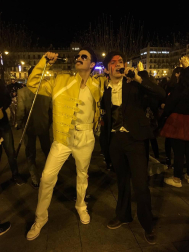 Pamplona vuelve a recibir el año disfrazada.