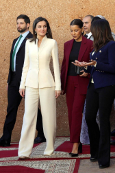 Imágenes de la visita de la reina Letizia a Marruecos.