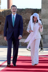 Imágenes de la visita de la reina Letizia a Marruecos.