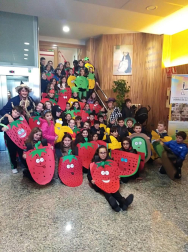 Fotos de la celebración de los carnavales escolares en Navarra