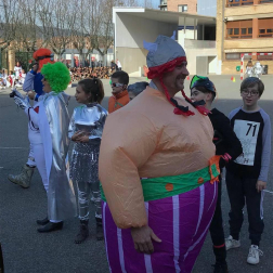 Fotos de la celebración de los carnavales escolares en Navarra