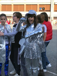 Fotos de la celebración de los carnavales escolares en Navarra