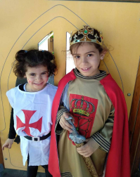 Fotos de la celebración de los carnavales escolares en Navarra
