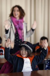 Los reyes Juan Carlos I y Sofía inauguraron el 9 de marzo de 1999 el parque polo sobre 20.250 metros cuadrados de landaben. alumnos de 300 centros de enseñanza, la mayoría navarros, han aprendido nociones básicas del código de circulación. Su seguridad es lo primero. Texto natxo gutiérrez fotografía eduardo buxens y archivo