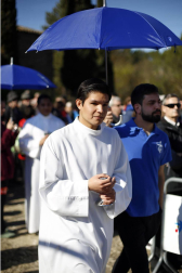 Fotos de la misa de la primera Javierada de 2019.