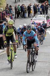 El francés Jonathan Hivert, del equipo Direct Energie, ganó el XXI Gran Premio Induráin, disputado en Navarra con un recorrido de 193 kilómetros, con salida y llegada en Estella.
