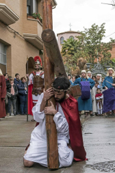 Fotos de la recreación de la Pasión viviente de Cristo en Andosilla