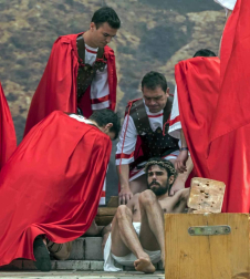 Fotos de la recreación de la Pasión viviente de Cristo en Andosilla