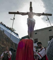 Fotos de la recreación de la Pasión viviente de Cristo en Andosilla