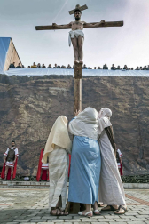 Fotos de la recreación de la Pasión viviente de Cristo en Andosilla