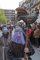 Multitudinario acto de Semana Santa celebrado por las calles de la localidad este Viernes Santo, 19 de abril.