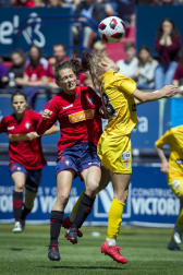 Osasuna Femenino superó al Santa Teresa Badajoz (2-1) con goles de Patricia Zugasti y Lorena Herrera, pero no logró el pase a la final de la fase de ascenso a LaLiga Iberdrola, en un duelo en el que las navarras mostraron mayor ambición en el campo que su rival.