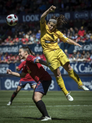 Osasuna Femenino superó al Santa Teresa Badajoz (2-1) con goles de Patricia Zugasti y Lorena Herrera, pero no logró el pase a la final de la fase de ascenso a LaLiga Iberdrola, en un duelo en el que las navarras mostraron mayor ambición en el campo que su rival.