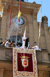 Fotos del cohete de fiestas de Estella 2019