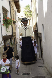 Todas las fotos del desfile de gigantes y gaiteros de fiestas de Lumbier 2019