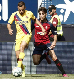 Todas las fotos del partido Osasuna 2-2 Barcelona