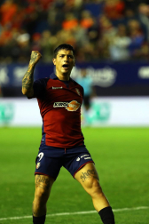 Imágenes del partido disputado este sábado en El Sadar.
