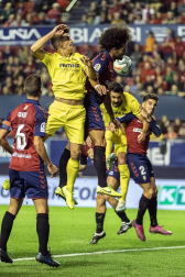 Imágenes del partido disputado este sábado en El Sadar.