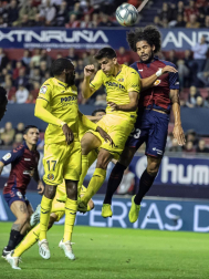 Imágenes del partido disputado este sábado en El Sadar.