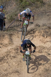 La localidad de Tierra Estella acogió este domingo al disputa de la prueba ciclista.