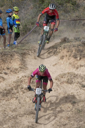 La localidad de Tierra Estella acogió este domingo al disputa de la prueba ciclista.