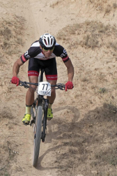 La localidad de Tierra Estella acogió este domingo al disputa de la prueba ciclista.