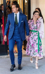 La pareja se ha rodeado de invitados de lujo para celebrar este día tan especial