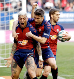 Galería de fotos del partido disputado el domingo 24 de noviembre en El Sadar.