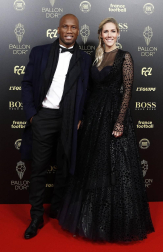 Fotografías de la gala de entrega del Balón de Oro, trofeo que concede la revista deportiva francesa 'France Football'.