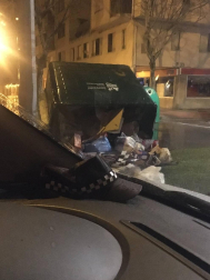 Fotos de las incidencias del viento por la borrasca Elsa en Navarra
