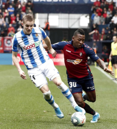 Fotos Osasuna Real Sociedad: resumen gráfico del partido disputado en El Sadar.